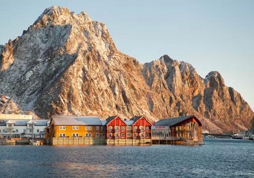 Scandiv Svolvær, buitenkant hotel