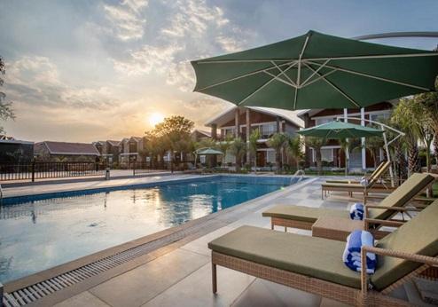 Spree Hotel Sariska, zwembad