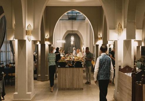 Karam palace, buffet