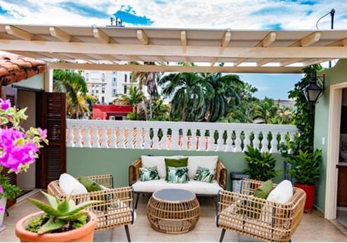 Hotel Casa La Fe, terras