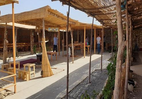 Darwaza Tented Camp, eethoek