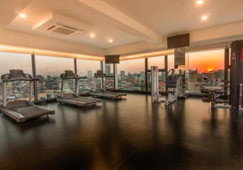 Sun & Moon hotel, fitnessruimte