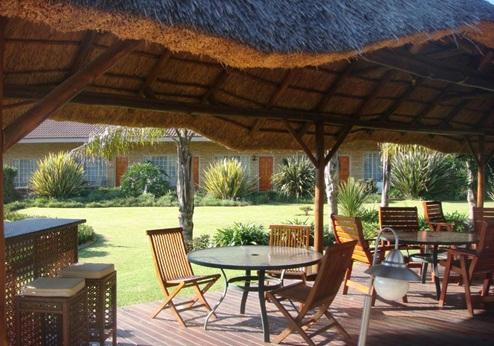 Avant Garde Lodge, terras