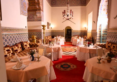 Riad Hida, restaurant