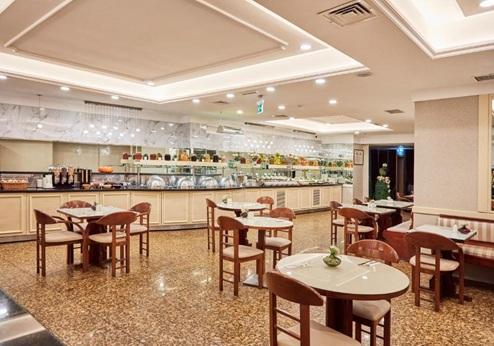 Konak Hotel Taksim, ontbijtzaal