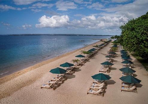 Prama Sanur Beach Hotel, strand