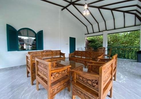 Jungle River Resort, terras