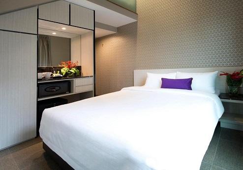 V Hotel Bencoolen, kamer