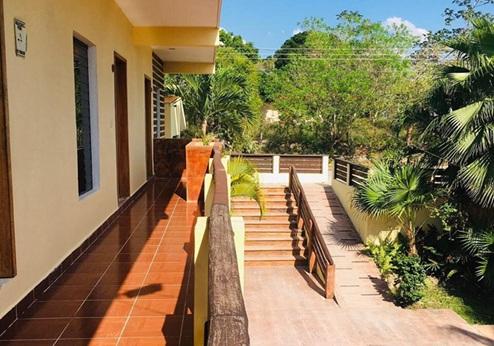 Hotel Maya Balam, buitenkant hotel