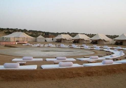 Rajasthan Desert Safari Camp, buitenkamp