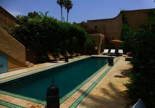 Le Palais Oumensour, zwembad