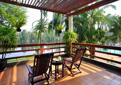 Felix River Kwai Resort, balkon
