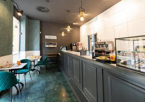 Soho Boutique Malaga, ontbijtzaaltje