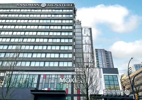 Sandman Signature Vancouver Downtown Hotel, exterieur