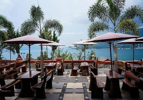 Samosir Villa Resort, terras