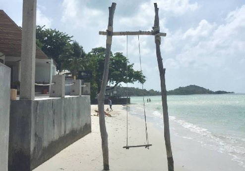 Chaba Cabana Beach Resort, strand