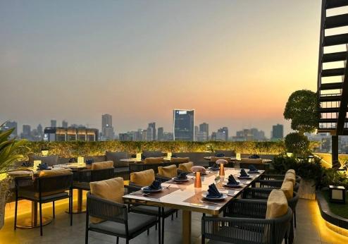 Harmony Hotel, terras