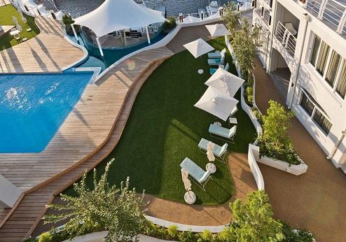 Krystal Beach Hotel, zwembad