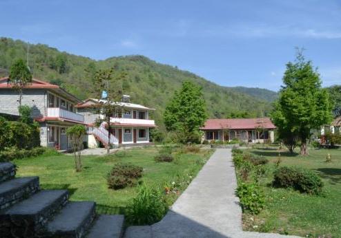 Dhaulagiri View Hotel, tuin