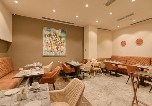 Hayasa Hotel, ontbijtzaal