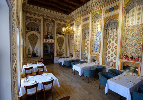 Lyabi House Hotel, restaurant 