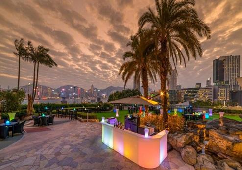Harbour Plaza Metropolis, tuin