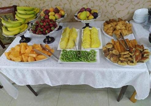 Gyumri Hotel, ontbijtbuffet