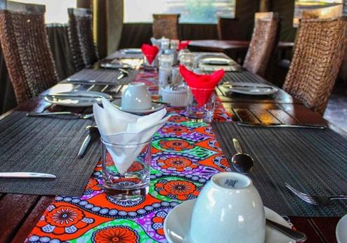 AmaZulu Lodge, ontbijtruimte