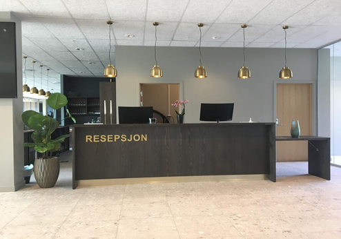 Hardangerfjord Hotel, receptie