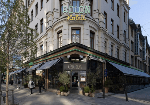 Elite hotel Adlon, omgeving