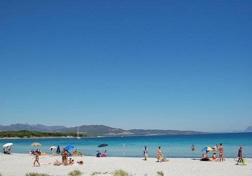 Hotel Budoni Beach, omgeving strand