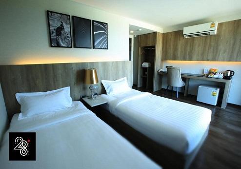 28th hotel, kamer