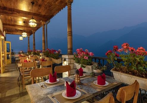 Hotel de Sapa, terras