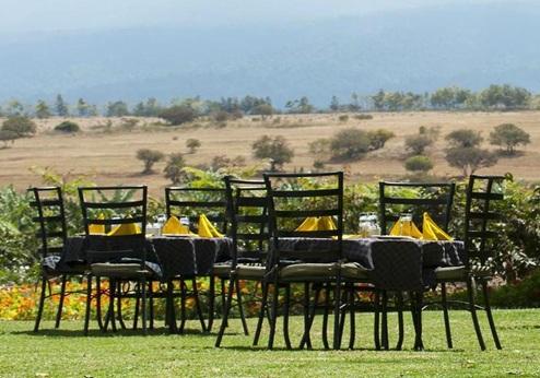 Ngorongoro Farm House, restaurant