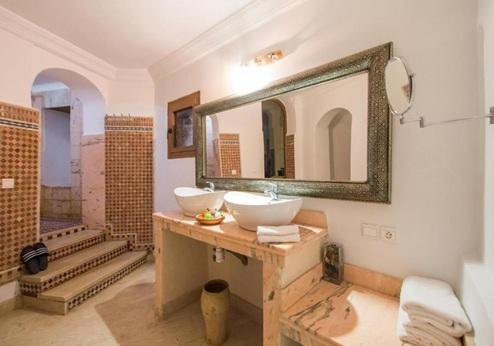 Riad D'or, badkamer
