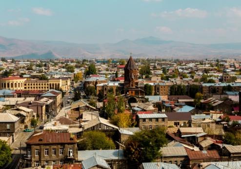 Gyumri skyline