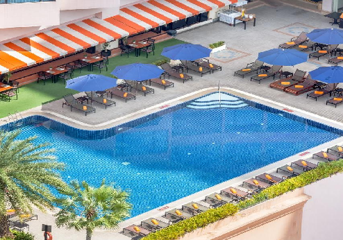 Rembrandt Hotel, zwembad
