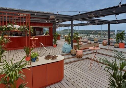 Scandic Göteborg, terras