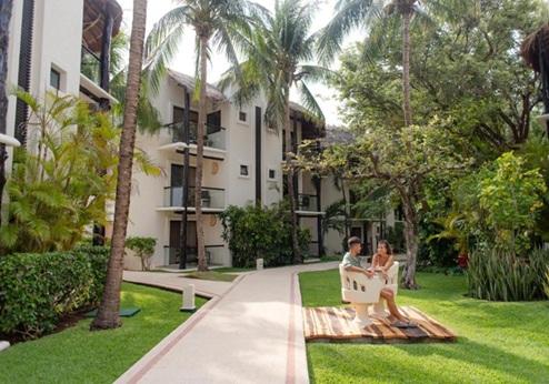 The Reef Playacar Beach Resort & Spa, tuin
