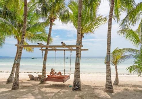 Oceanica Panglao Resort, strand