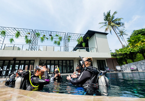 The Tarna Align Resort, duikcentrum  