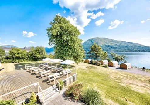 Onich Hotel, uitzicht