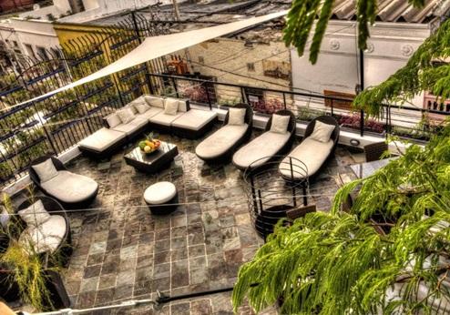 Casa Leda, terras
