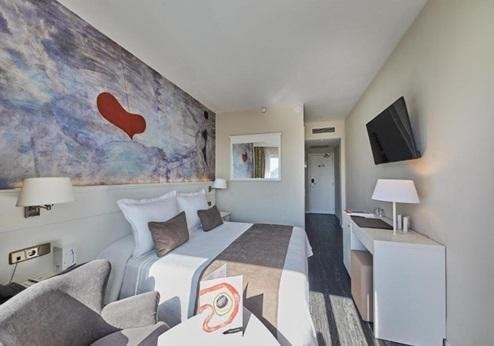 Hotel Joan Miró Museum, kamer
