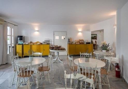 Aegeon Hotel, ontbijtzaal