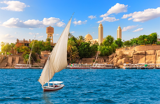 Zeilboot Egypte
