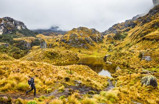 El Cajas Nationaal Park, Ecuador