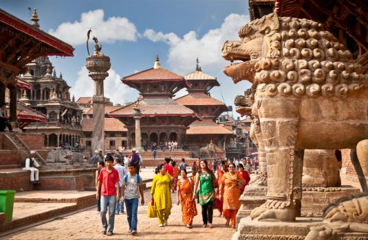 Durbhar Square in Nepal