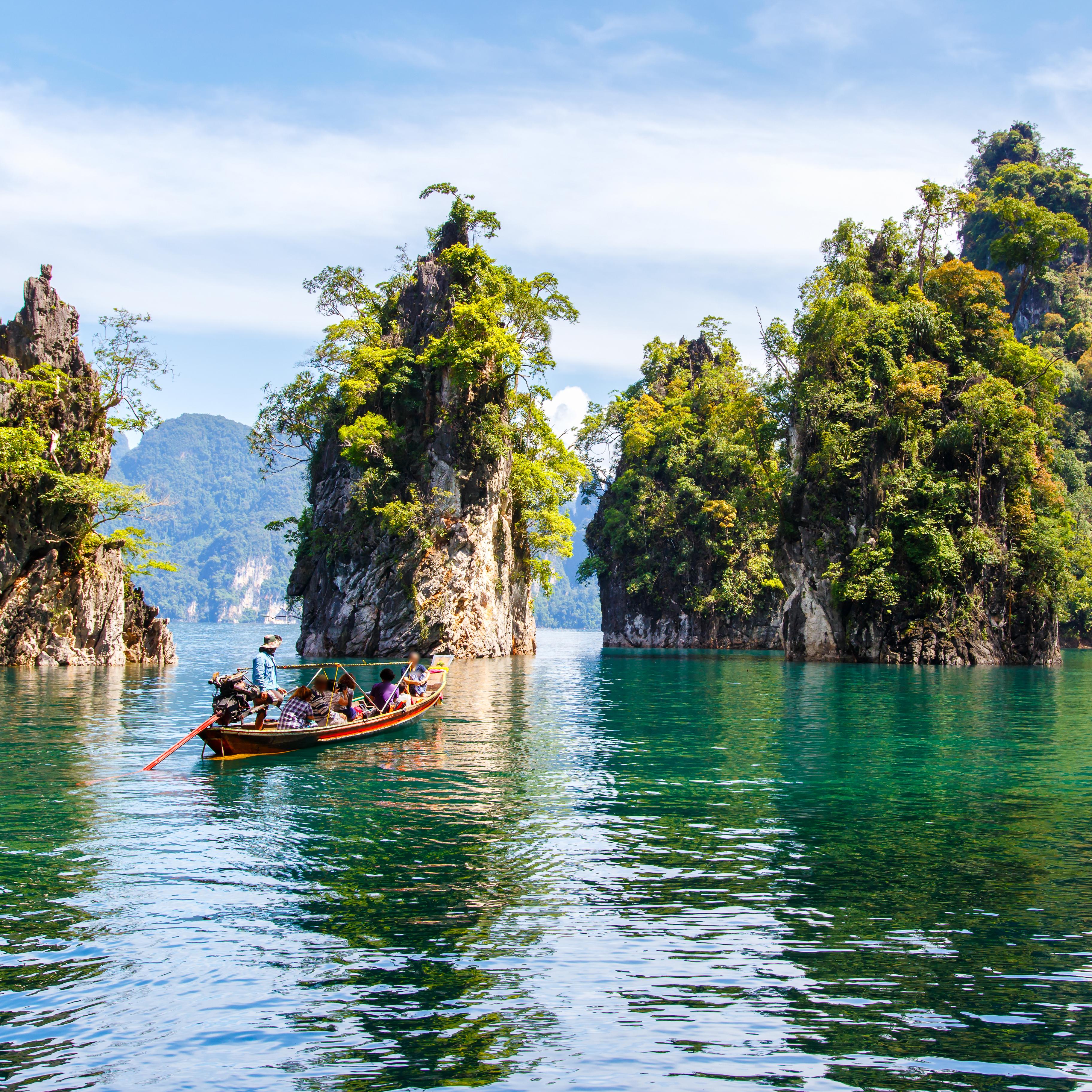 Kalkstenen pieken, Khao Sok