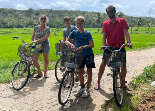 Familiereis Sri Lanka fietstocht